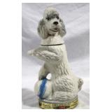 Jim Beam "Penny" Poodle Bottle - 12"