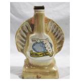 Jim Beam Florida Seashell Bottle - 10" tall