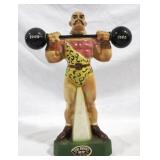 Ezra Brooks Weight Lifter Bottle - 14" tall