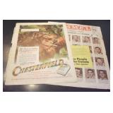 Vintage Advertisement for Chesterfield Cigarettes