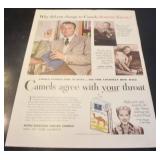 Page of 1952 Life Magazine-Camel Cigarettes Ad