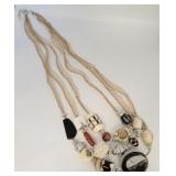 Chicos chunky bead necklace
