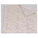 Queen size heavy comforter with tulips