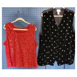 2 Evening blouses size 20