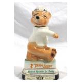 Jim Beam Travel Lodge Sleepy Bear Bottle - 11.5"
