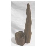 Vintage driftwood sculpture - 16"