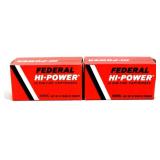 2 boxes of federal hi-power ammo