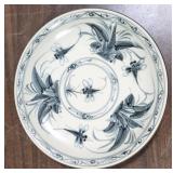 Decorative 9" plate with dragonflies
