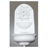 Ceramic 2 part wall urn - 21 x 9