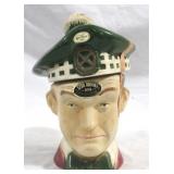 Ezra Brooks 1976 Stan Laurel Bottle - 10" tall