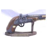 Ezra Brooks Pistol Bottle w/ stand
