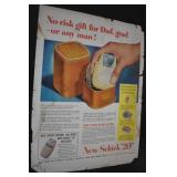 Two Pages of Vintage Magazine Ads