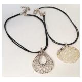 2 Chicos choker necklaces