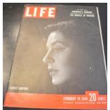 Pages of 1949 Life Magazine