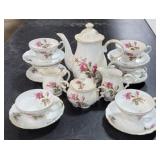 Mossrose tea set