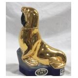 Ezra Brooks Sea Lion Bottle - 10.25" tall