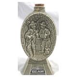 Jim Beams Mintrel Musicians Bottle