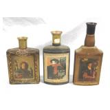 JIm Beam Artist Masters Bottles x 3