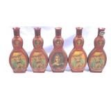 JIm Beam Artist Masters Bottles x 5