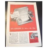 Page of Vintage Magazine Advertisements