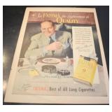 Page of 1951 Life Magazine-Fatima Ad