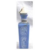 Jim Beam Blue Glass Bottle