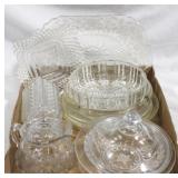 Box Lot of Assorted Glass Items