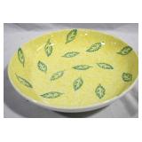 13" Art pottery bowl