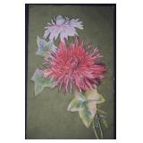 1909 Floral Postcard