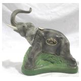 Ezra Brooks Elephant Bottle - 10.25"
