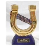 Ezra Brooks Horseshoe Club Reno Bottle - 11" tall