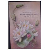 1909 Birthday Postcard