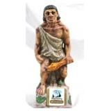 Ski Country Whiskey Caveman Bottle - 12" tall