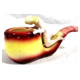 Mid Century Nude Woman Pipe-Ashtray