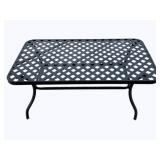 Outdoor Metal Table - 24 x 42 x 20