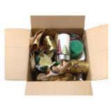Box Lot of Assorted Holiday Items
