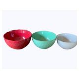 3 Pioneer Woman Mixing Bowls