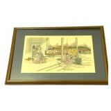 Framed Needlepoint - 19 x 26