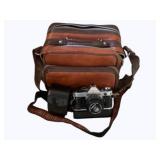 Canon AE-1 35mm Camera w/ flash & bag