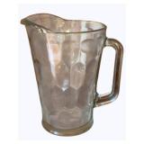 Glass Pitcher - 8.5 tall