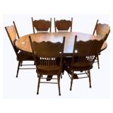 Table w/ 6 chairs - some marks on table top