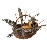 Basket Wall Hanging Decor - 14 x 14