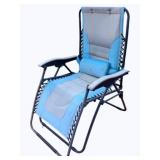 Folding Outdoor Lounge Chair - 30 x 30 x 47