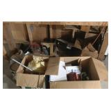 Lot of Items (under tool bench on floor)