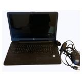 HP Laptop Computer w/ charger 7 mouse - 17"