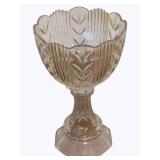 Glass Compote - 13" tall