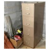 4-Drawer Metal Filing Cabinet & More-28 x 52 x 15