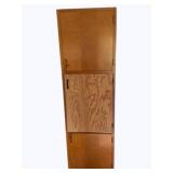 Wood Cabinet - 25 x 84 x 26