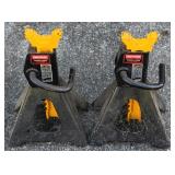 Pair of Craftsmans Jackstands - 3.5ton - 14" tall
