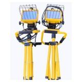 2 Shop Lights w/ stands - 31" tall